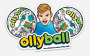 Ollyball Limited Edition 4x6 Sticker