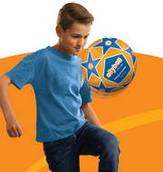 Ollyball ACE • All-Sport Full-Force Indoor Volleyball, Soccer ball and Pickleball • Patented for Safe Indoor Play and Training