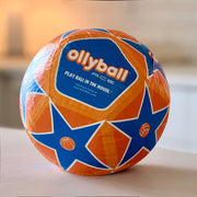 Ollyball ACE • All-Sport Full-Force Indoor Volleyball, Soccer ball and Pickleball • Patented for Safe Indoor Play and Training
